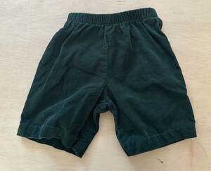 Bailey Boys Classics Green Corduroy Shorts Size 3T